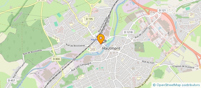 localisation de l'entreprise MONSIEUR ABDELLATIF AZOUNKD à HAUTMONT