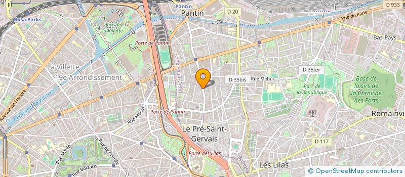localisation de l'entreprise MONSIEUR ABDELLATIF BARAKAT à LE PRE-SAINT-GERVAIS