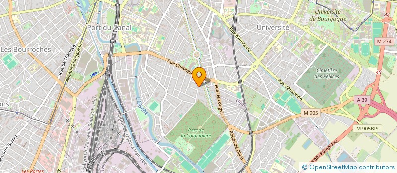 localisation de l'entreprise MONSIEUR ABDELLATIF BILAL  DIJON