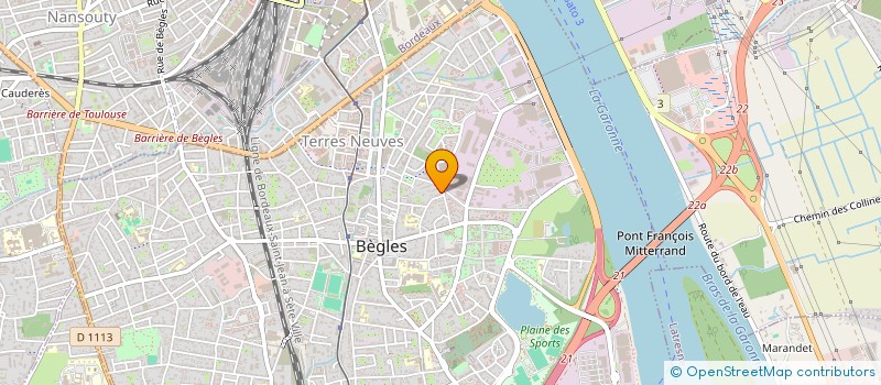 localisation de l'entreprise MONSIEUR ABDELLATIF BOUAJILA à BEGLES