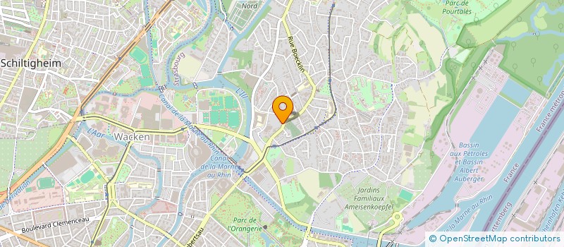 localisation de l'entreprise MONSIEUR ABDELLATIF BOUDERBAL  STRASBOURG