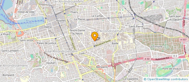 localisation de l'entreprise MONSIEUR ABDELLATIF BOURI à MARSEILLE