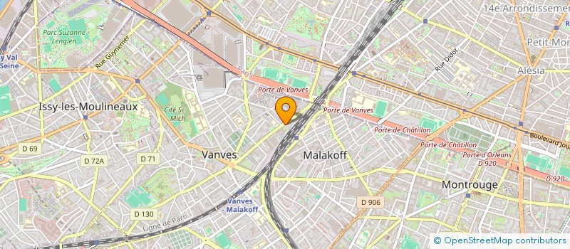 localisation de l'entreprise MONSIEUR ABDELLATIF CHAB à VANVES
