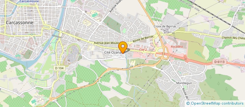 localisation de l'entreprise MONSIEUR ABDELLATIF CHELEF à CARCASSONNE