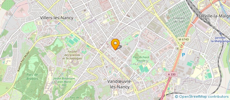 localisation de l'entreprise MONSIEUR ABDELLATIF DHIFAOUI  VANDUVRE-LES-NANCY