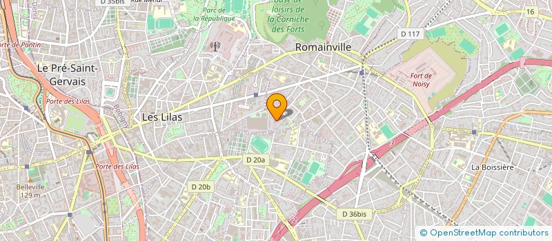 localisation de l'entreprise MONSIEUR ABDELLATIF DLALHA à ROMAINVILLE