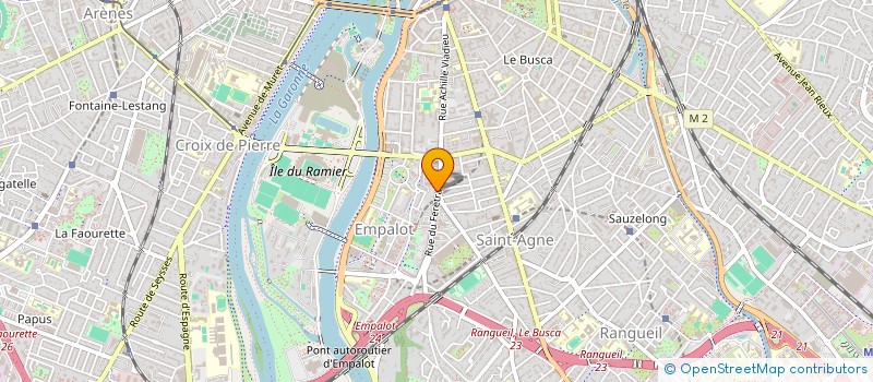 localisation de l'entreprise MONSIEUR ABDELLATIF EL HARCHAOUI  TOULOUSE