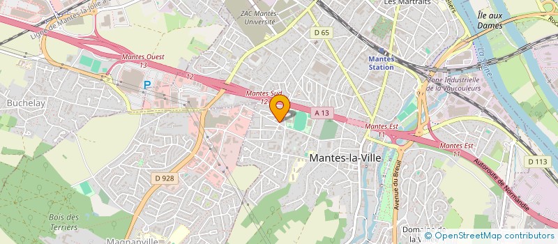 localisation de l'entreprise MONSIEUR ABDELLATIF EL JAMOUR IMICH  MANTES-LA-VILLE