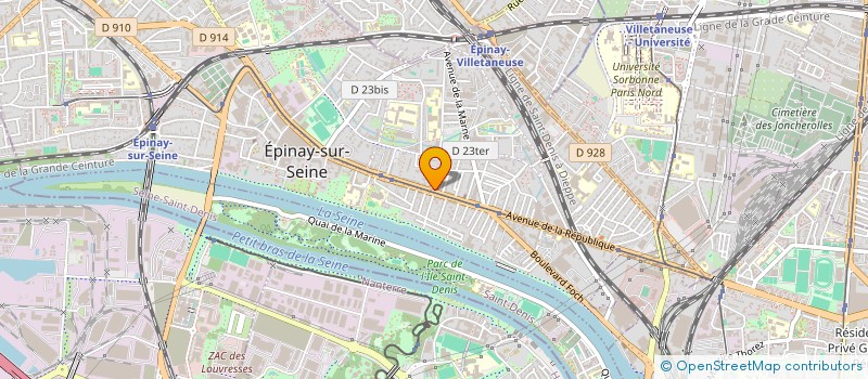 localisation de l'entreprise MONSIEUR ABDELLATIF EL MOUMEN à EPINAY-SUR-SEINE