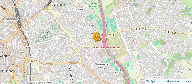 localisation de l'entreprise MONSIEUR ABDELLATIF ER ROUSSI  TOULOUSE