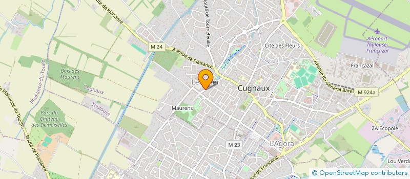 localisation de l'entreprise MONSIEUR ABDELLATIF FRIMANE à CUGNAUX