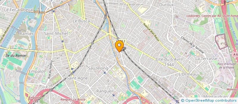 localisation de l'entreprise MONSIEUR ABDELLATIF HCINI  TOULOUSE