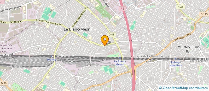localisation de l'entreprise MONSIEUR ABDELLATIF KHENAFOU à LE BLANC-MESNIL