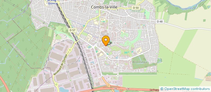 localisation de l'entreprise MONSIEUR ABDELLATIF LAMMARI  COMBS-LA-VILLE