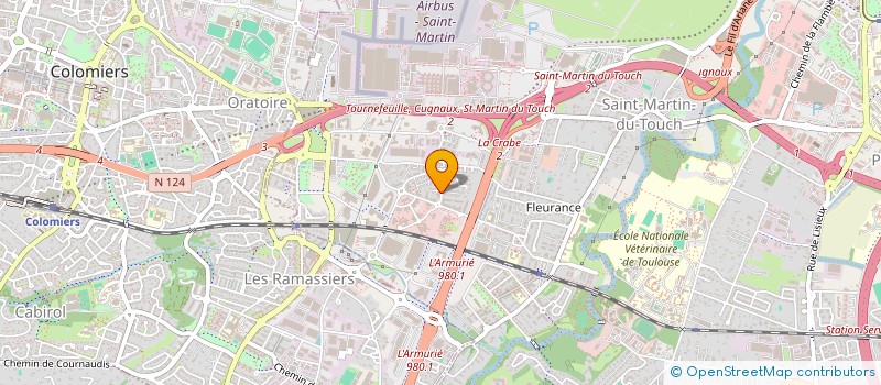 localisation de l'entreprise MONSIEUR ABDELLATIF LATIFI  TOULOUSE