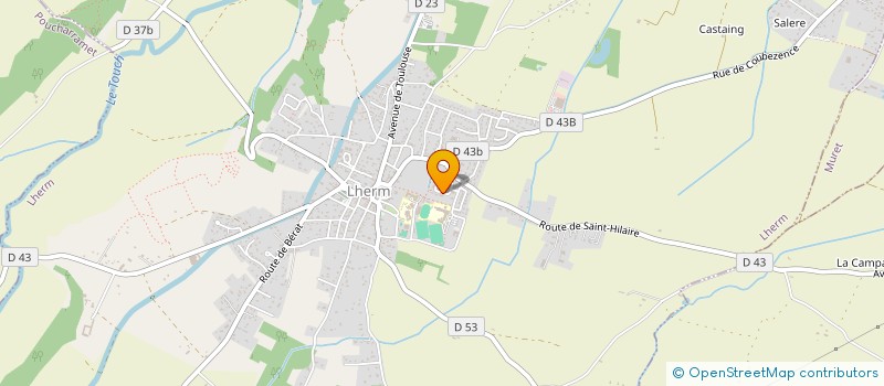 localisation de l'entreprise MONSIEUR ABDELLATIF MASNAOUI à LHERM