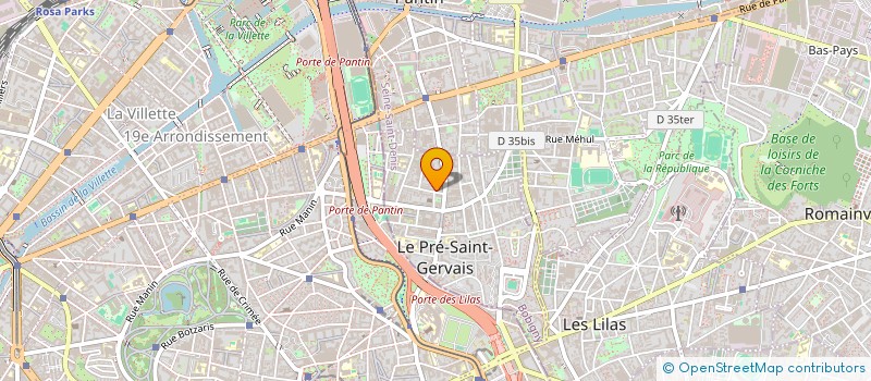 localisation de l'entreprise MONSIEUR ABDELLATIF MEGADDMINI à LE PRE-SAINT-GERVAIS