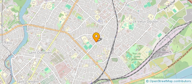 localisation de l'entreprise MONSIEUR ABDELLATIF NOUM  NANTES