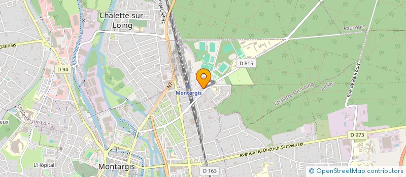 localisation de l'entreprise MONSIEUR ABDELLATIF OUILILE à MONTARGIS