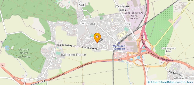 localisation de l'entreprise MONSIEUR ABDELLATIF RAMDANI à BAILLET-EN-FRANCE