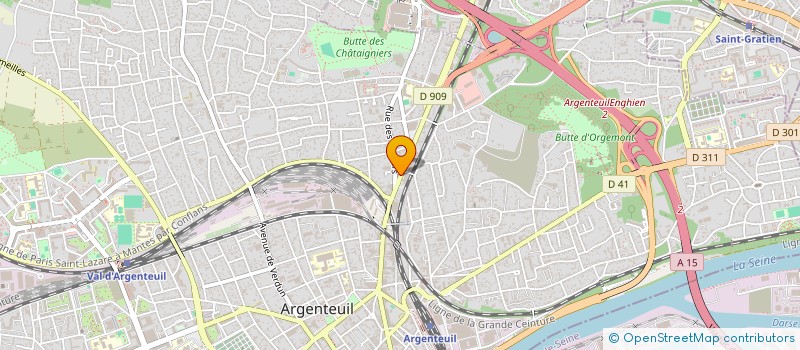 localisation de l'entreprise MONSIEUR ABDELLATIF STAILI  ARGENTEUIL