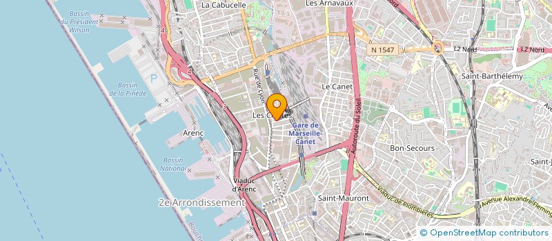 localisation de l'entreprise MONSIEUR ABDELLATIF TABIT ISMAILI à MARSEILLE