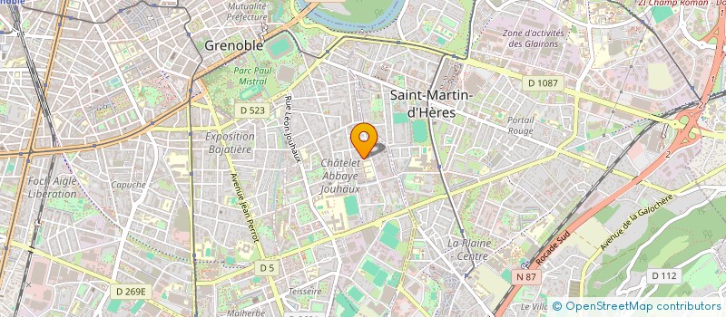 localisation de l'entreprise MONSIEUR ABDELLATIF TLILI  GRENOBLE