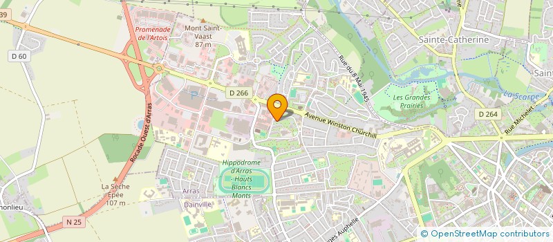 localisation de l'entreprise MONSIEUR ABDELLATIF ZARII à ARRAS