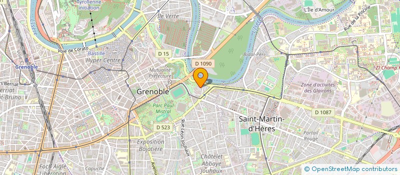 localisation de l'entreprise MONSIEUR ABDELLATIF ZITOUN  GRENOBLE