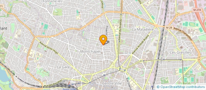localisation de l'entreprise MONSIEUR ABDELLATIF ZITOUNI à DIJON