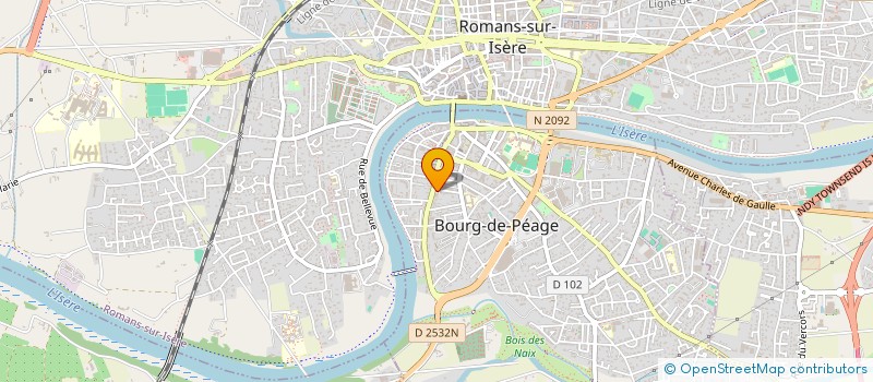 localisation de l'entreprise MONSIEUR ABDELLAZIZ BENAMOR à BOURG-DE-PEAGE