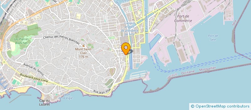 localisation de l'entreprise MONSIEUR ABDELLAZIZ BENSEHOUL à SETE