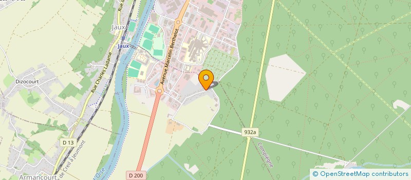 localisation de l'entreprise MONSIEUR ABDELLAZIZ BOUJEMAOUI  LACROIX-SAINT-OUEN