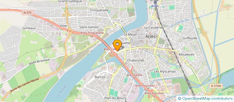 localisation de l'entreprise MONSIEUR ABDELLAZIZ EZINE à ARLES