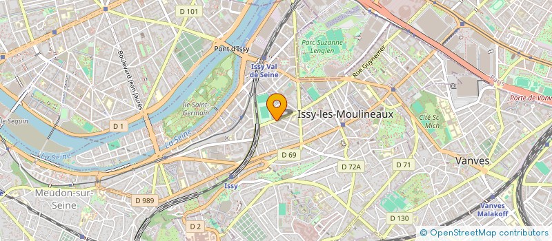localisation de l'entreprise MONSIEUR ABDELLAZIZ GAOUAOU à ISSY-LES-MOULINEAUX