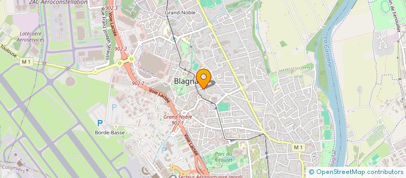 localisation de l'entreprise MONSIEUR ABDELLAZIZ KABLI à BLAGNAC