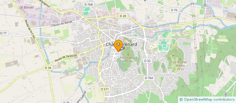 localisation de l'entreprise MONSIEUR ABDELLAZIZ LAADISSI à CHATEAURENARD