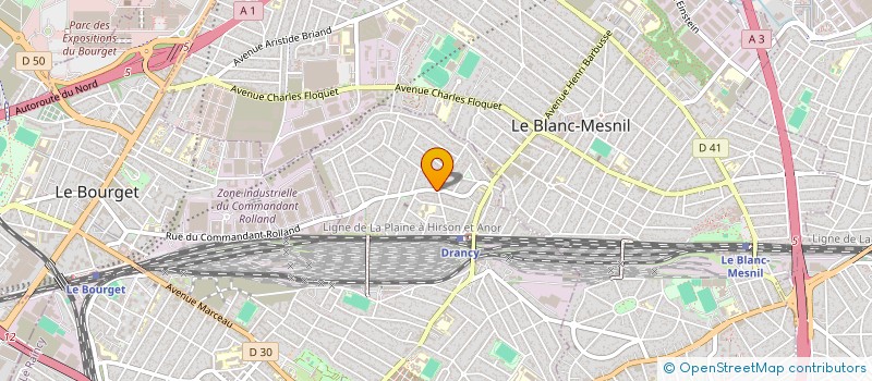 localisation de l'entreprise MONSIEUR ABDELLAZIZ NAIT  DRANCY