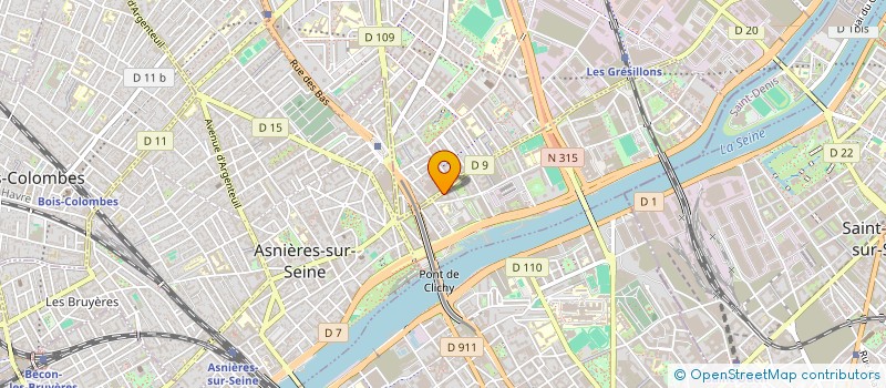 localisation de l'entreprise MONSIEUR ABDELLAZZIZ CHERIF à ASNIERES-SUR-SEINE