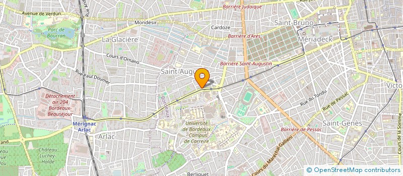 localisation de l'entreprise MONSIEUR ABDELLE SALHI  BORDEAUX