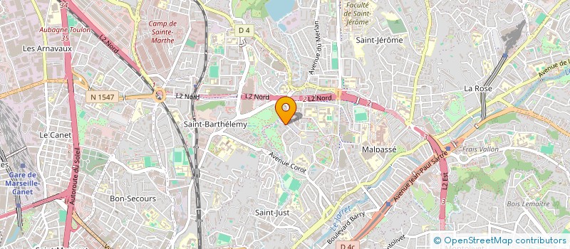 localisation de l'entreprise MONSIEUR ABDELLI-AMINE BENABBAD à MARSEILLE