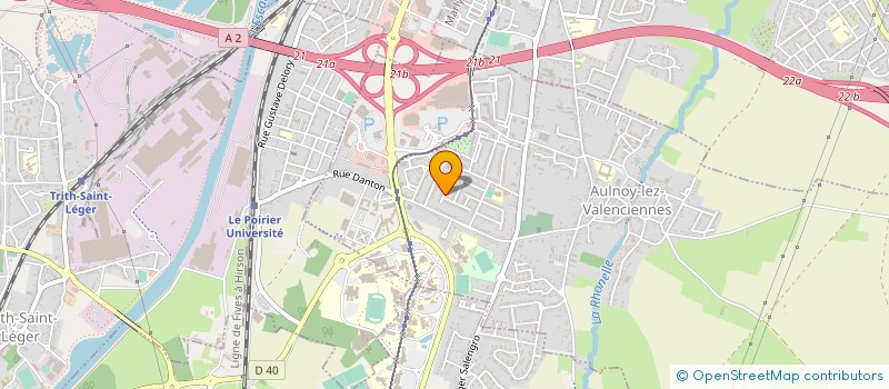 localisation de l'entreprise MONSIEUR ABDELLILAH BENJELLOUN  AULNOY-LEZ-VALENCIENNES