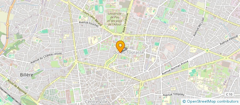 localisation de l'entreprise MONSIEUR ABDELLILAH EL MESNAOUI à PAU