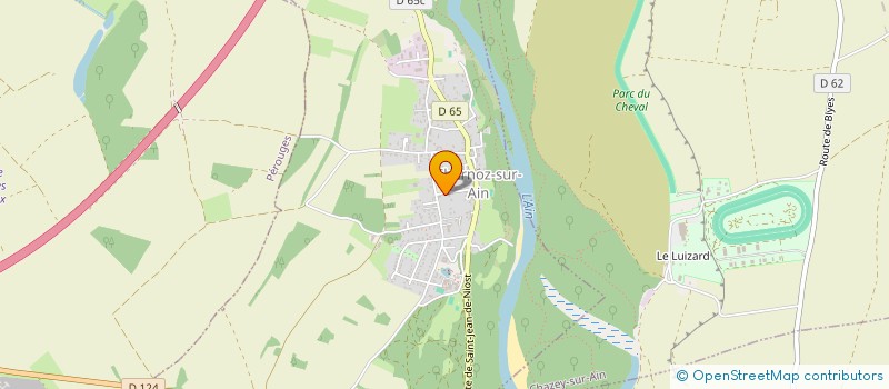 localisation de l'entreprise MONSIEUR ABDELMADJID BALHI  CHARNOZ-SUR-AIN