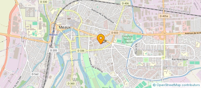 localisation de l'entreprise MONSIEUR ABDELMADJID BELLIL à MEAUX