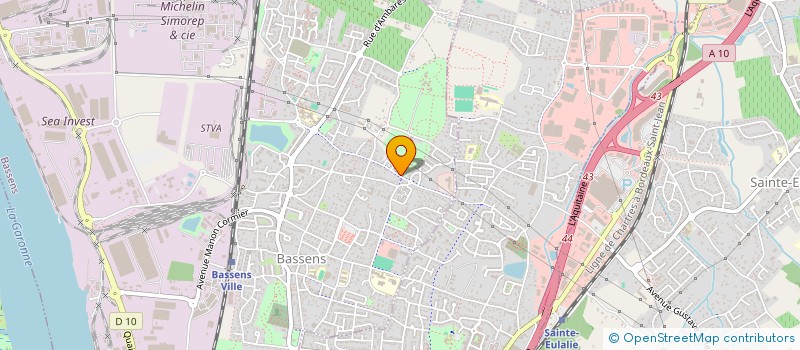 localisation de l'entreprise MONSIEUR ABDELMADJID CHELOUCHE  BASSENS