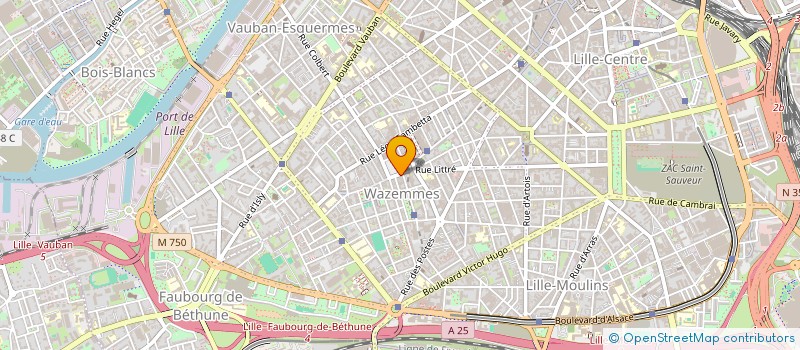 localisation de l'entreprise MONSIEUR ABDELMADJID EL AZIZI à LILLE
