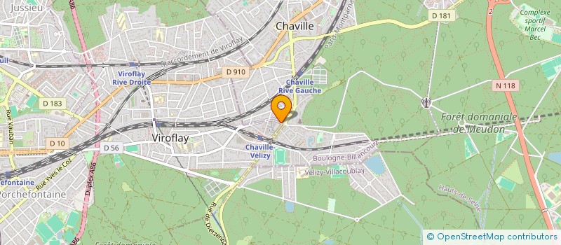 localisation de l'entreprise MONSIEUR ABDELMADJID HANED  VIROFLAY