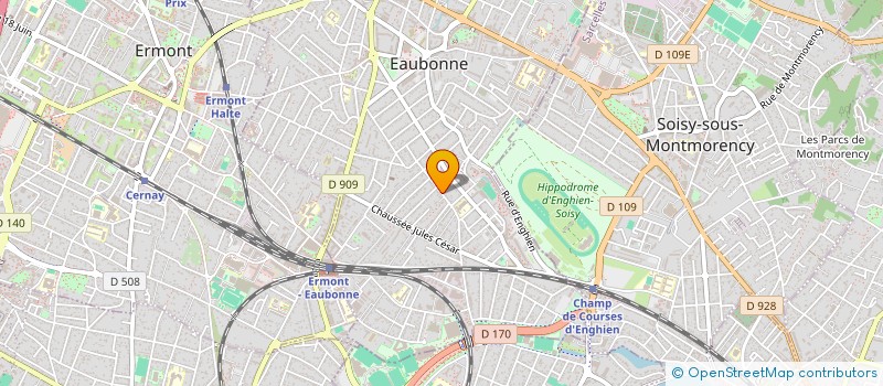 localisation de l'entreprise MONSIEUR ABDELMADJID HOGGUI à EAUBONNE