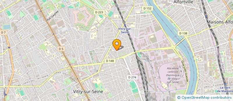 localisation de l'entreprise MONSIEUR ABDELMADJID KATBI  VITRY-SUR-SEINE